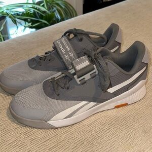 Reebok Grey & White Lifters